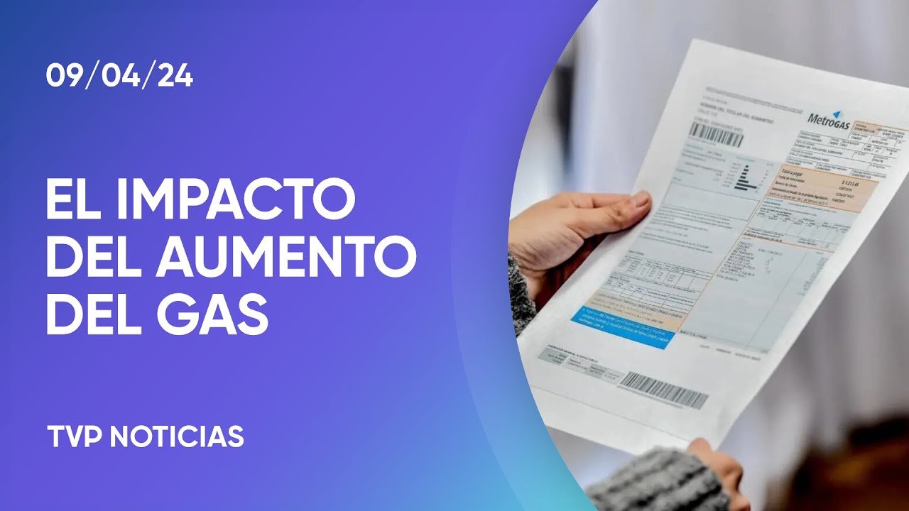 Aumento en las tarifas de gas - YouTube