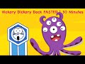 Smart happy baby  hickory dickory dock faster  30 minutes hickory dickory dock faster  baby songs