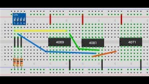 Circuitos combinacionales con compuertas lógicas