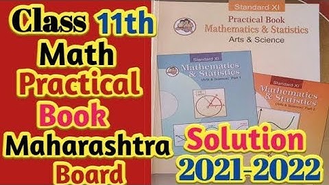 4.Determinants and Matrices | Math Practical | Class 11th | @SJ.movies9649