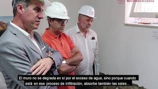 Trabajos de rehabilitación en los despachos de La Merced de la UHU 2019