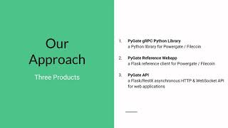 Pygate - Python Interface, Client Library, Web app, & API for the Filecoin network, using Powergate