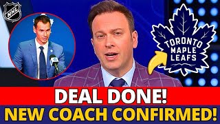 BIG NEWS! NEW ASSISTANT COACH CONFIRMED IN TORONTO! A GREAT MOVE FOR THE LEAFS! MAPLE LEAFS NEWS
