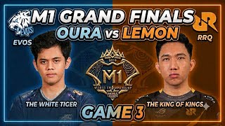 EVOS VA RRQ | |GAME 3 | GRAND FINALS | EPIC COMEBACK BY RRQ | #mlbb 