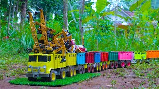 Mobil Truk Tronton Panjang Penuh Mobil Mobilan, Excavator, Truk Oleng, Bus Tayo, Traktor, Ambulans screenshot 1