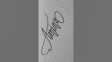 ☆Amina☆ #calligraphy #handwriting #lettering #writing #signature #art