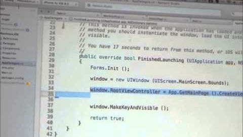Xamarin cross-platform app development demo. Monkeys List Display sample.