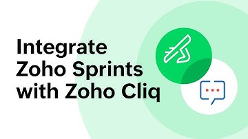 Zoho Sprints and Zoho Cliq Integration