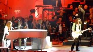 Steven Tyler & Joe Perry 'Dream On' Hollywood Bowl 6-22-13 opening night chords