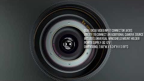 Backup Car Camera Rear View Mirror Screen Monitor System