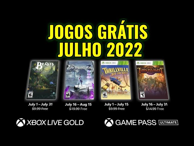 Confira os jogos grátis da Gold para Xbox One e 360 em Abril - Combo  Infinito