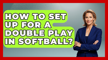 How To Set Up For A Double Play In Softball? - Softball Basics and Beyond