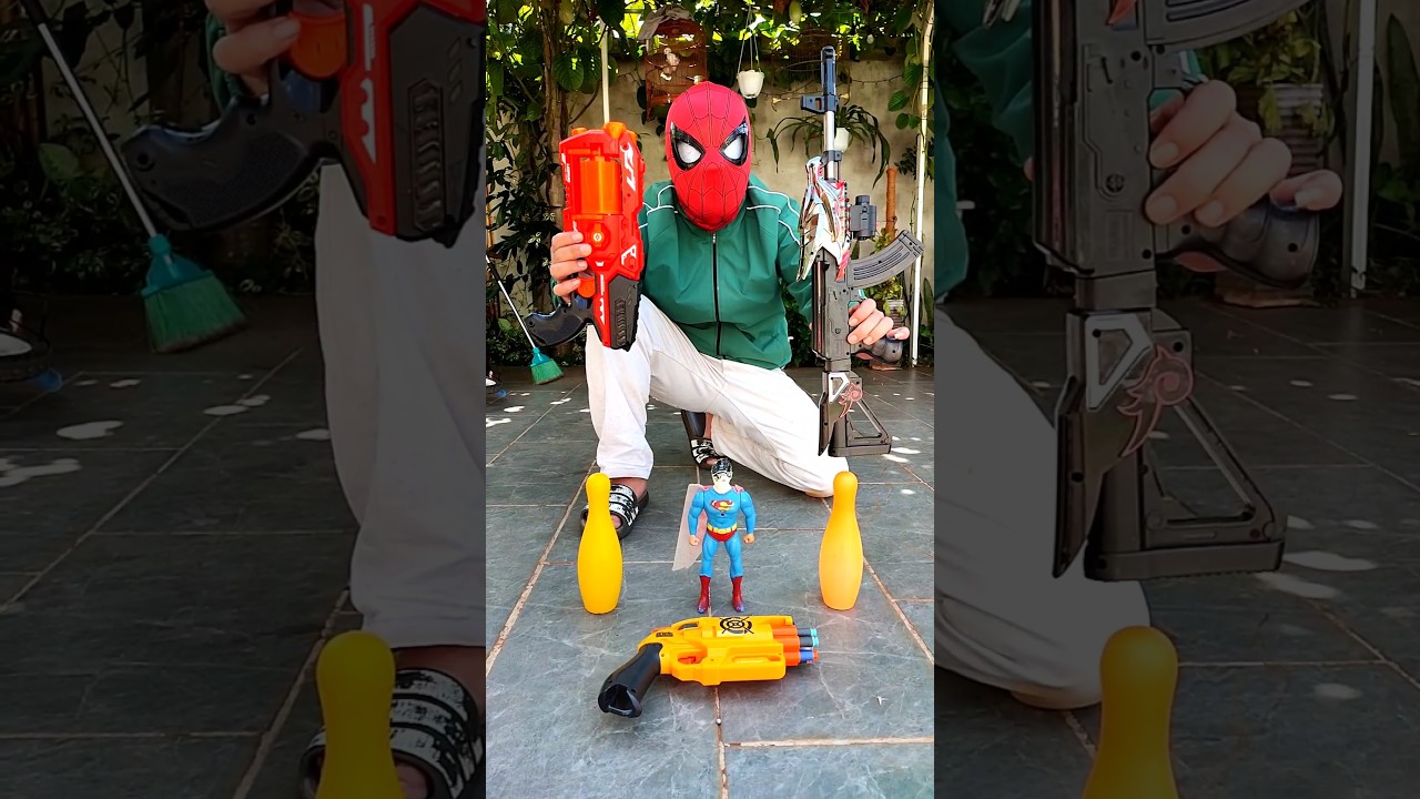 Two GUN против AK 47gun: распаковка и тестирование