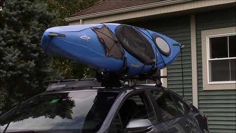 Malone mpg132 FoldAway-J Folding J Style Kayak Carrier with Straps