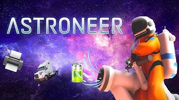 Building a Printer, Truck, Power Cells, and Trade Off Station! - Astroneer  #3