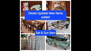Sept 7 & 8 - SALE UPDATE! HVAC Tech Estate Sale in SE Fresno. Sat & Sun 9am