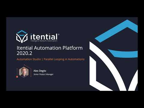 [Itential 2020.2] How to Parallel Loop in Design Studio