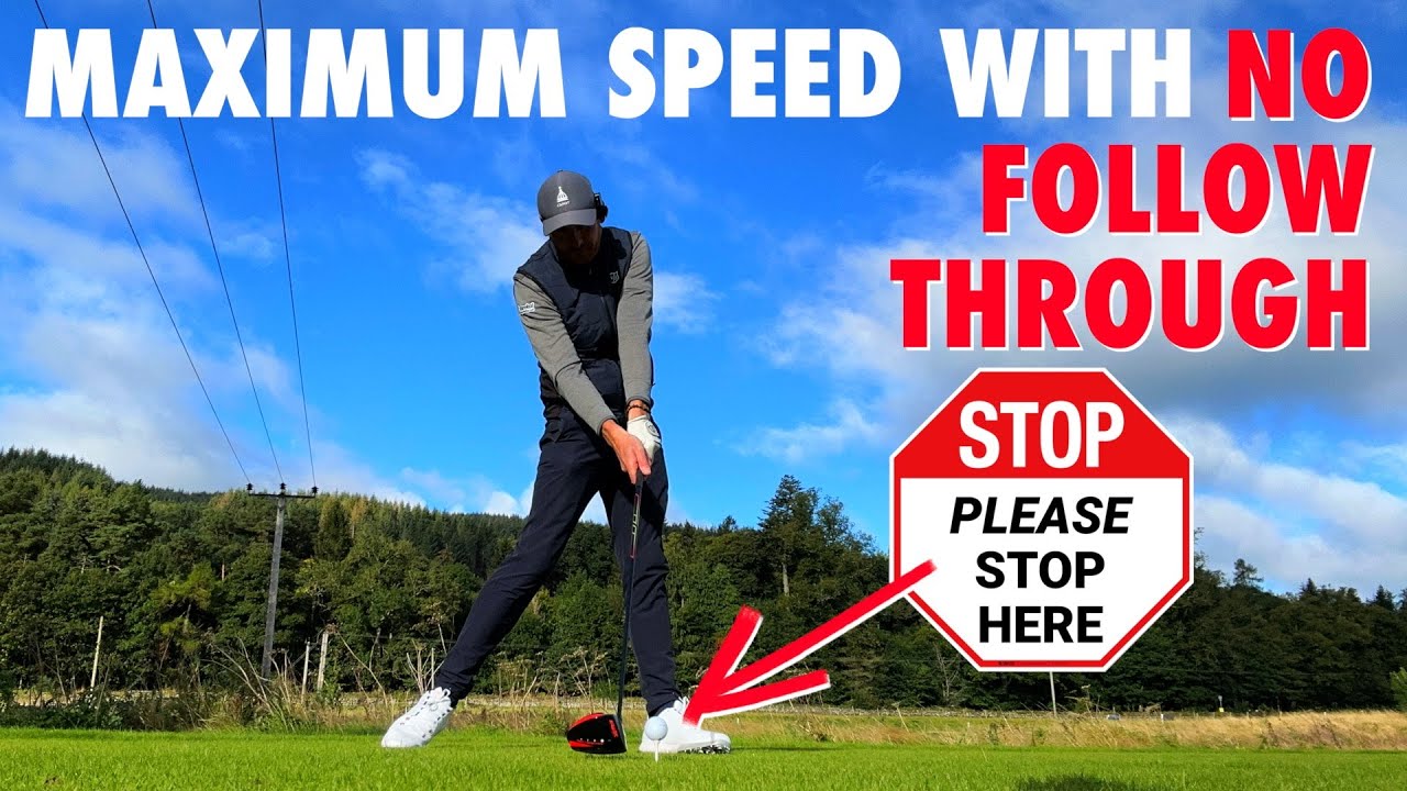 Increase Clubhead Speed With No Follow Through Produces Insane Power Increase clubhead speed with no follow through produces insane power