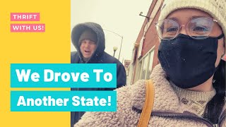 We Drove To Another State To Thrift! Flea Market Shopping | Cheyenne Wyoming | Shop With Me