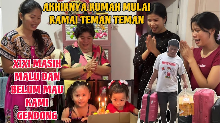 MAMA DAN YENNY SUDAH PULANG KE PONTIANAK DAN RAMAIKAN ULANG TAHUN ALING
