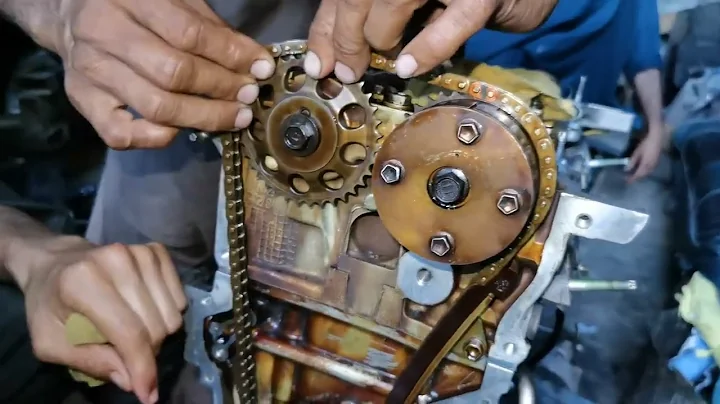 Installation du calage du moteur Toyota 1nz #toyota #automobile #french #africa