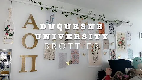 Apartment Tour - Brottier - Duquesne University