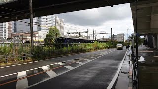 相鉄12000系12104F 各停新宿行き 鶴見～新鶴見信号場間にて