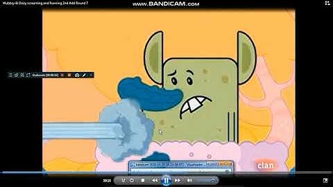 Wubbzy & Daizy screaming and Running 2nd Add Round 8