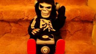 Bangin' Bones DJ Halloween Decoration/Prop