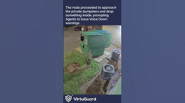 Remote Guards Catch Illegal Dumping in Action! 🚨 #shorts