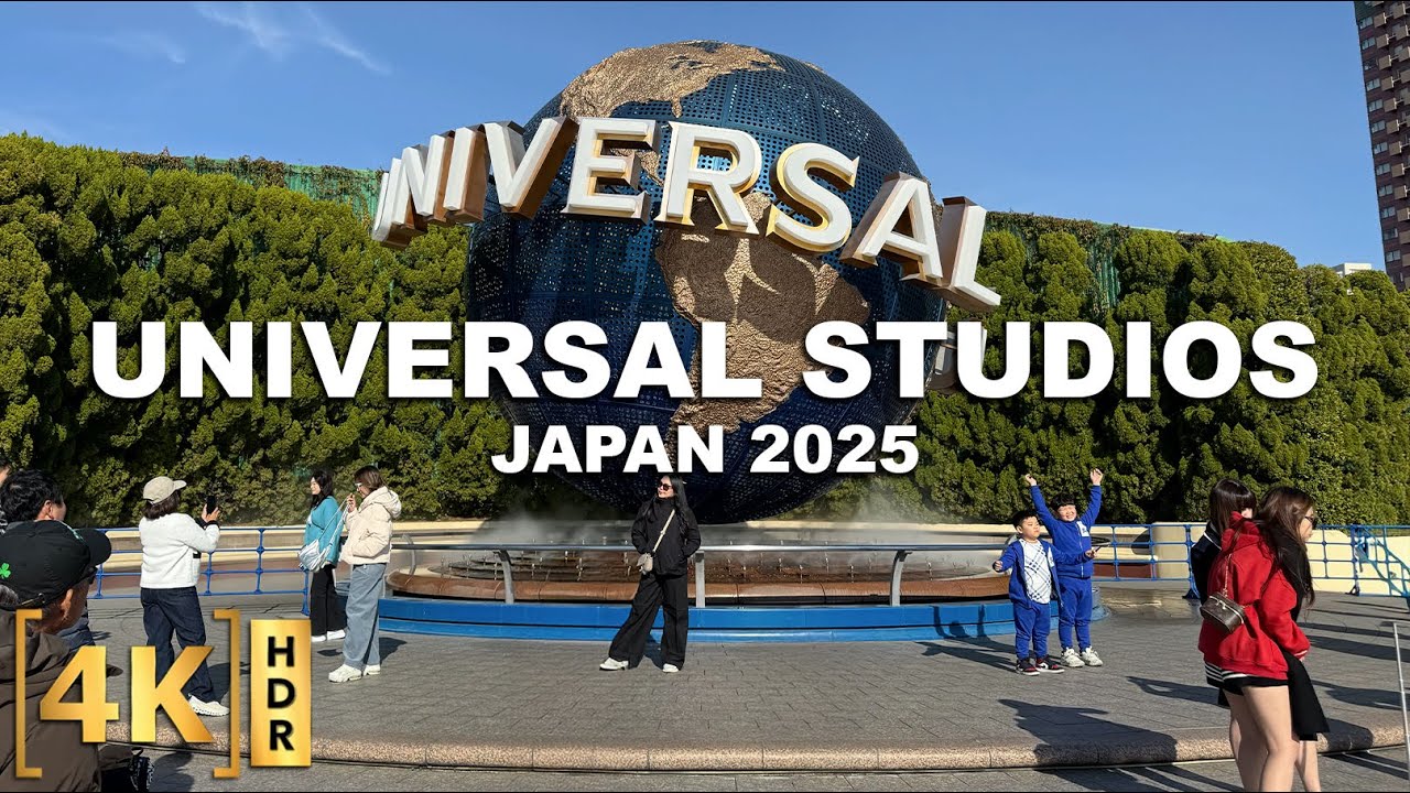 2025 Full Tour of UNIVERSAL STUDIOS JAPAN! | Osaka's Best Theme Park | Day & Night Tour, POV RIDES