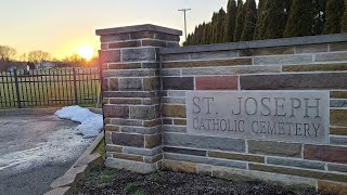 World Famous Profile's In Death - Walk Thru of Saint Joseph Cemetery In Alliance Ohio!