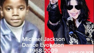 Michael Jackson Dance Evolution (1968-2009)