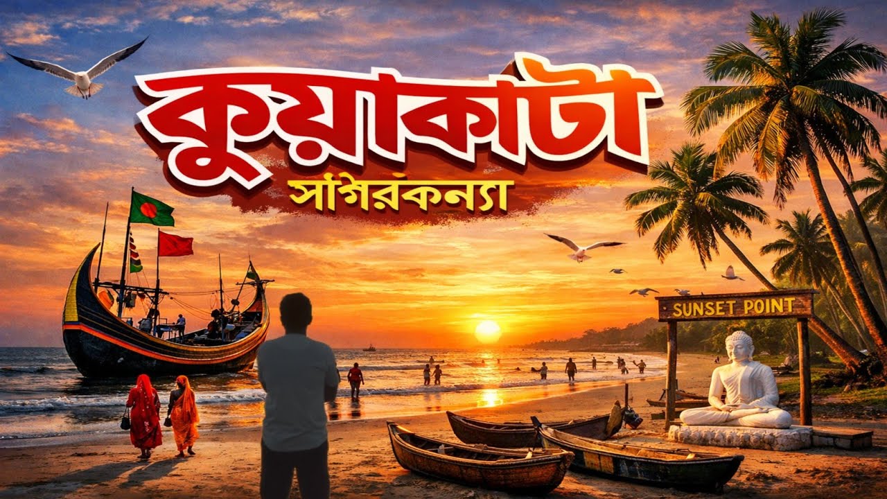 কুয়াকাটা ভ্রমনের সবকিছু ২০২৬|সাগর কন্যা কুয়াকাটা| Kuakata Tour|Kuakata sea beach |