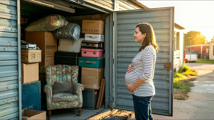 A Pregnant Single Woman Bought a Storage Unit Full of Junk — What She Found Inside Changed Her Life.
