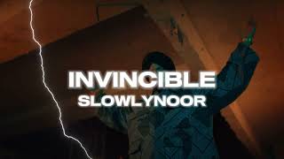 INVINCIBLE - SIDHU MOOSE WALA | SLOWED REVERB | SLOWLYNOOR