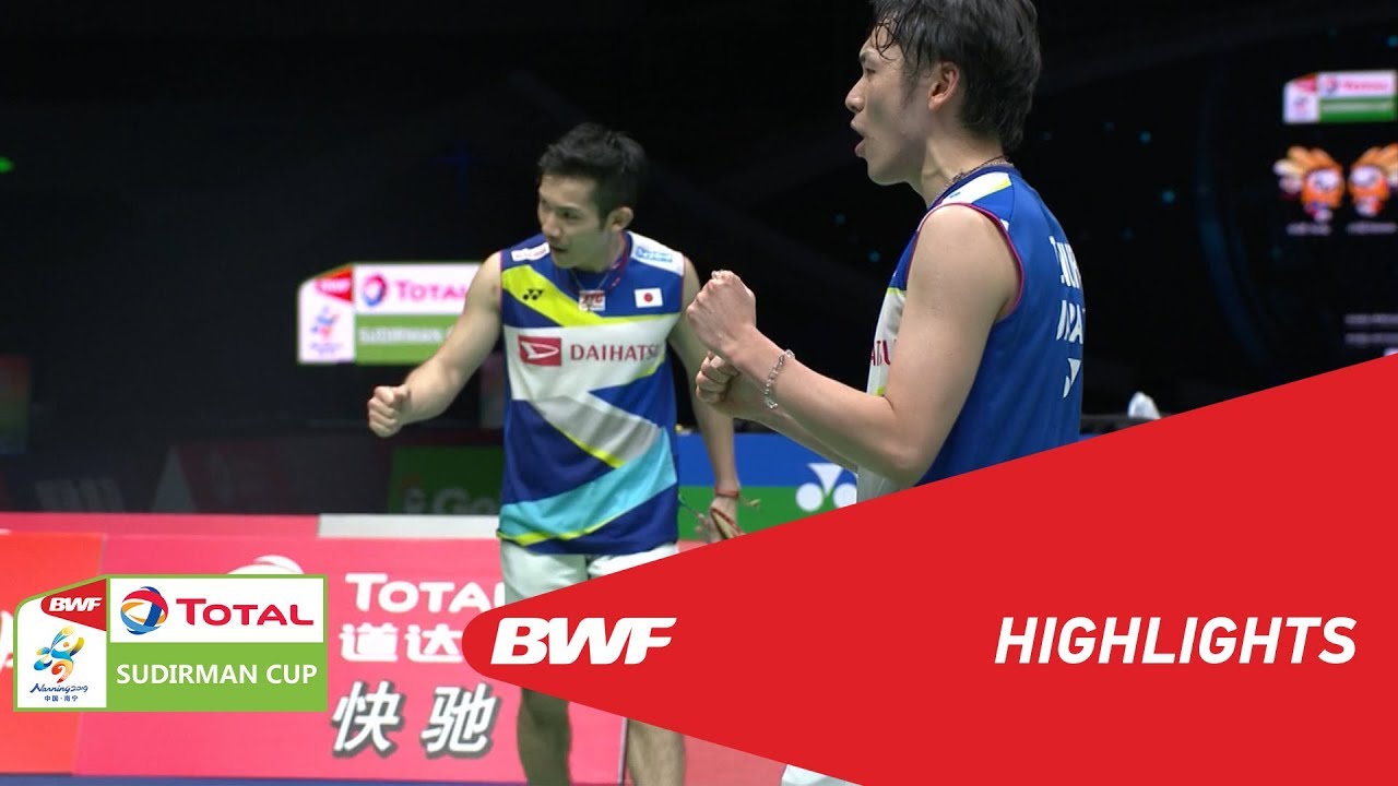 TOTAL BWF SUDIRMAN CUP 2019 | MD | MALAYSIA VS JAPAN | BWF 2019