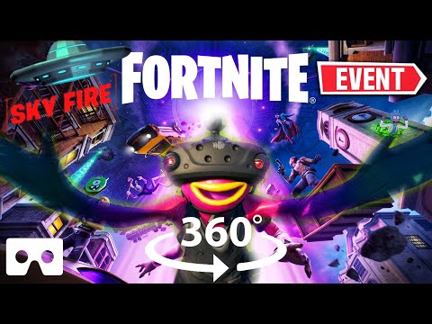 360° Fortnite Season 7 ‘Sky Fire’ Live Event in VR