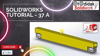 Solidworks Tutorial - 37 (How to make End Carriage SWL 3Ton in Solidworks)