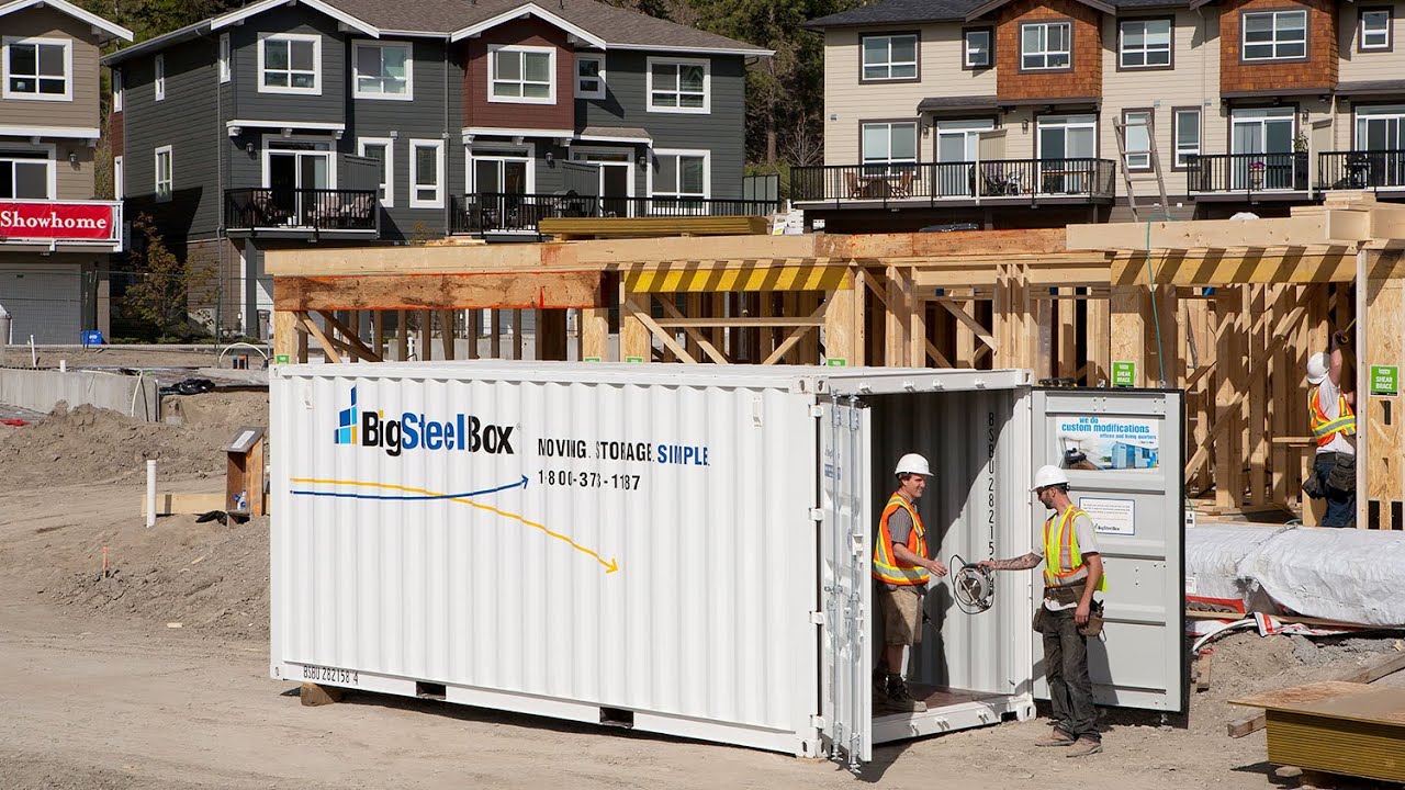Storage for Construction Sites - BigSteelBox