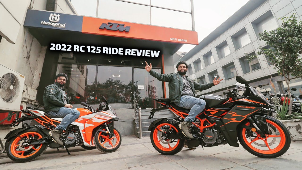 2022 KTM RC 125 Detailed Ride Review 