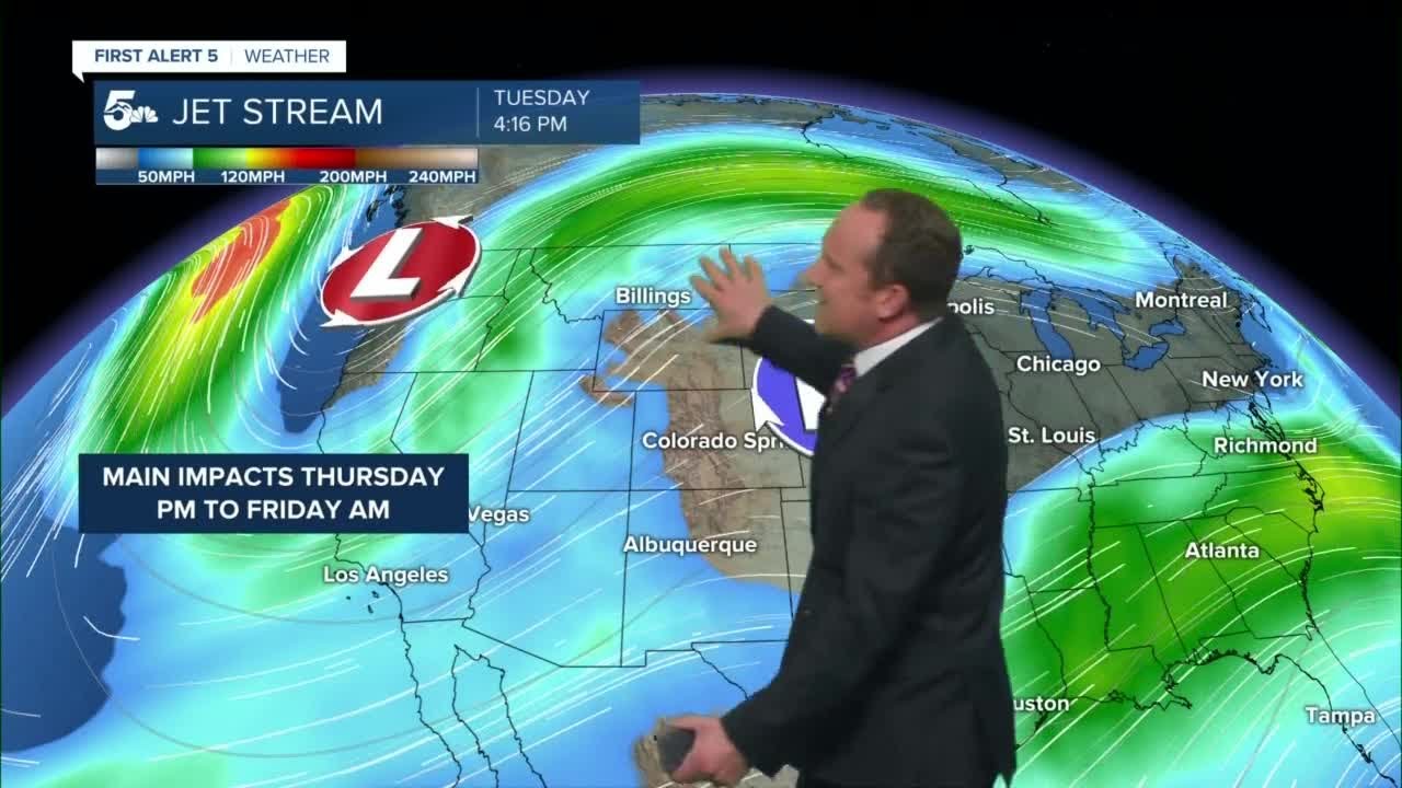 Windy, with high fire danger on Wednesday - YouTube