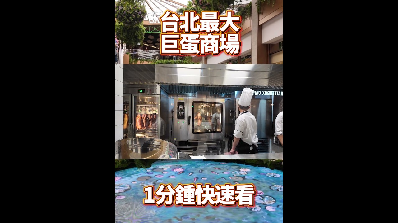 台北最大巨蛋商場遠東Garden City#台北大巨蛋#莫內花園 #遠東GardenCity 縮圖