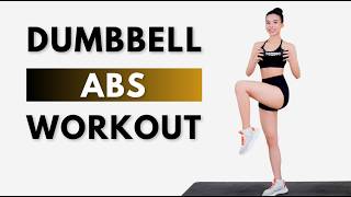10 MIN Standing Abs Workout 🔥 Lose Belly Fat Fast | One Dumbbell | Emma Fit
