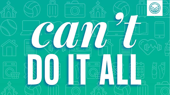 You Can't Do It All - And That's a Big Relief with David Zahl