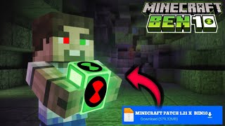 MINECRAFT PATCH EDITION | BEN 10 MOD FOR MINECRAFT PE 1.21+ MEDIAFIRE |@OX_GAMESPY screenshot 2