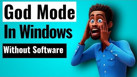 Enable Windows GODMODE in 20 Seconds (Super Easy Tutorial!)