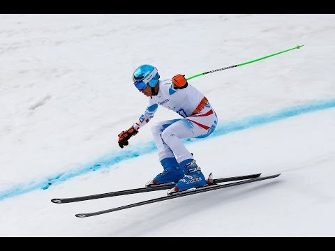 Men's downhill standing medallist highlights | Alpine skiing | Sochi
2014 Paralympic Winter Games