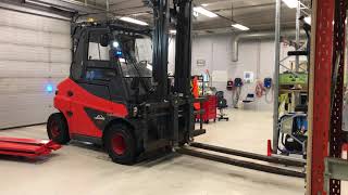 Motviktstruck, Linde E80-01
