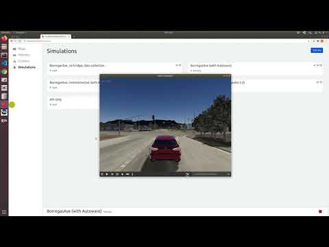 LGSVL Simulator Demo: Running simulator and Autoware.AI - YouTube